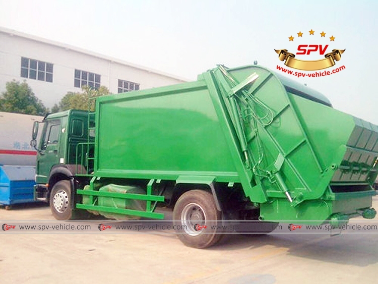 12 CBM Rubbish Compactor Sinotruk -LB